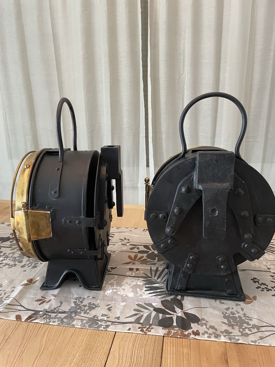 Lampen: Lot de 2 lanternes anciennes – Gebraucht aus Colombier NE von mistigris007 2