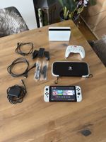 Nintendo Switch OLED Weiss Komplettset wie neu! Sommer Spass