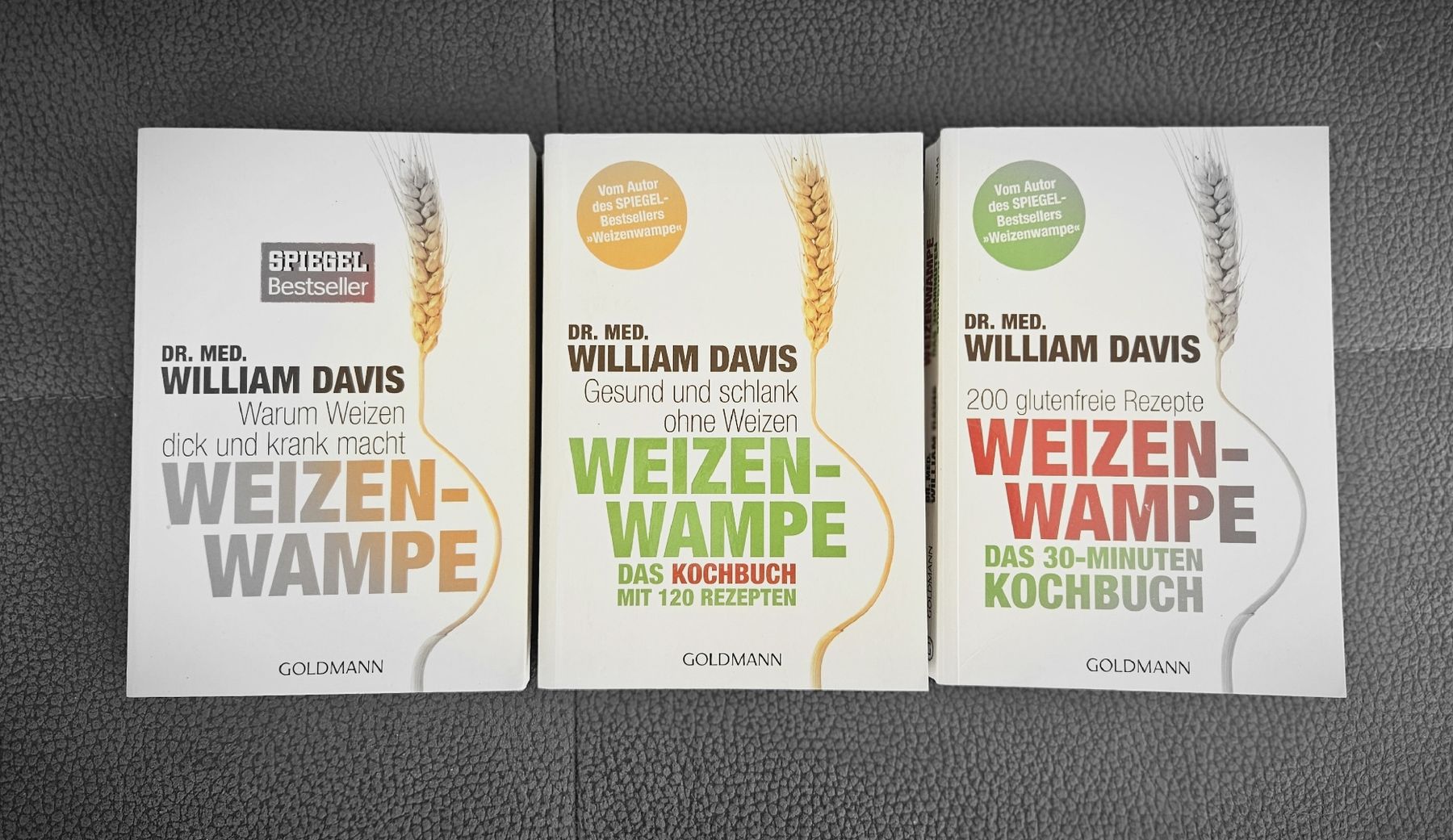 Libri: 3 Bücher "Weizenwampe" von Dr. Med. W.Davis – Usato da Büsserach venduto da DTM82