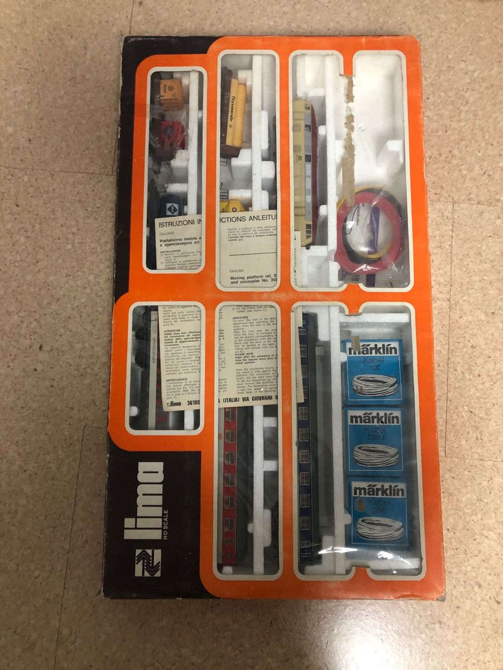Lima Modellini di ferrovie: Modelleisenbahn Set von Lima – Usato da Ballwil venduto da goldi360 2