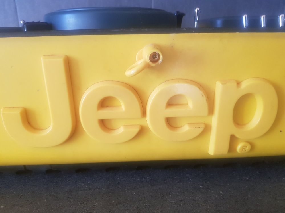 Vintage Jeep Roadstar Yellow Portable Boombox RCR 3800 Kaufen auf Ricardo