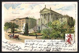 Winterthur, Primärschulhaus und Stadtha