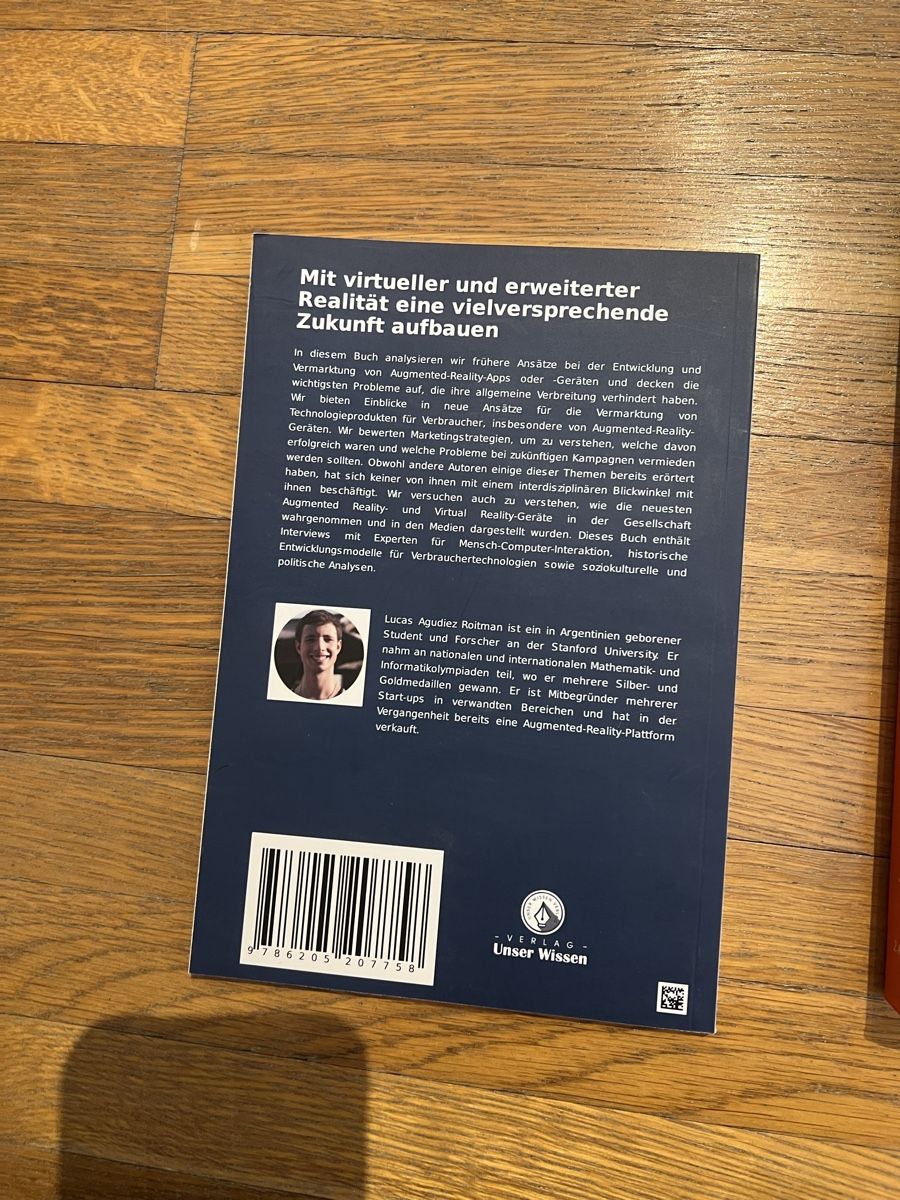 Libri: Virtual/Augmented Reality Buch (VR/AR) Top Zustand! – Nuovo (secondo la descrizione) da Winkel venduto da Matt_pg 6