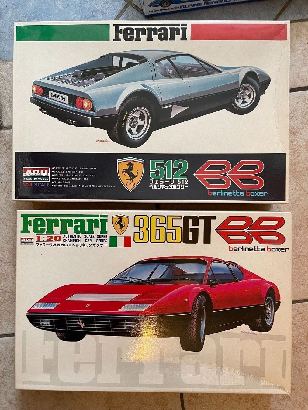 Kit di modellismo & Modellini statici: FERRARI MODELLE KIT NEU – Nuovo e nell'imballaggio originale da Gordola venduto da Topino02 1