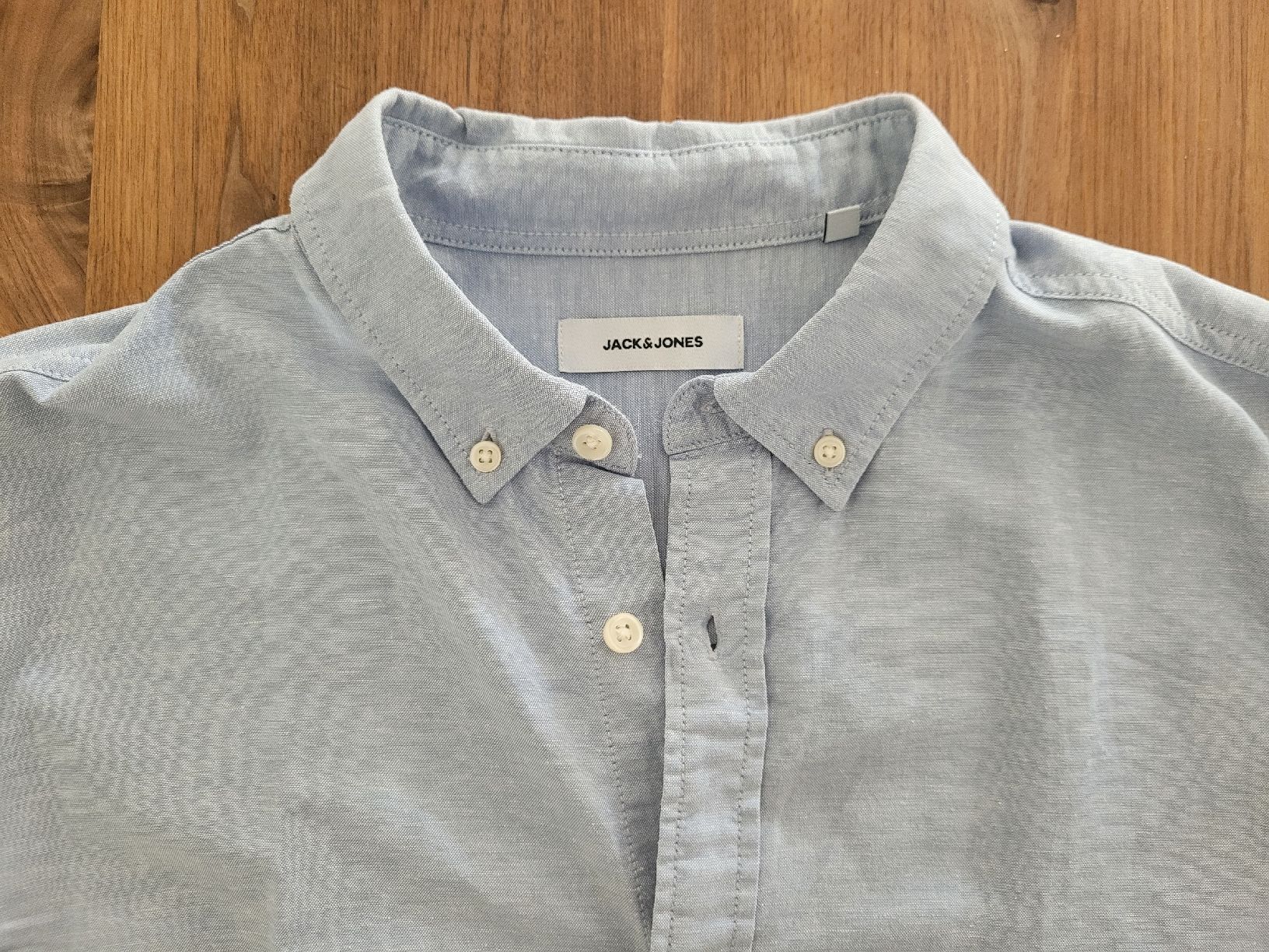 Hemden: Kurzarmhemd JACK&JONES hellblau Grösse L  – Neu (gemäss Beschreibung) aus Biberist von hertd 2