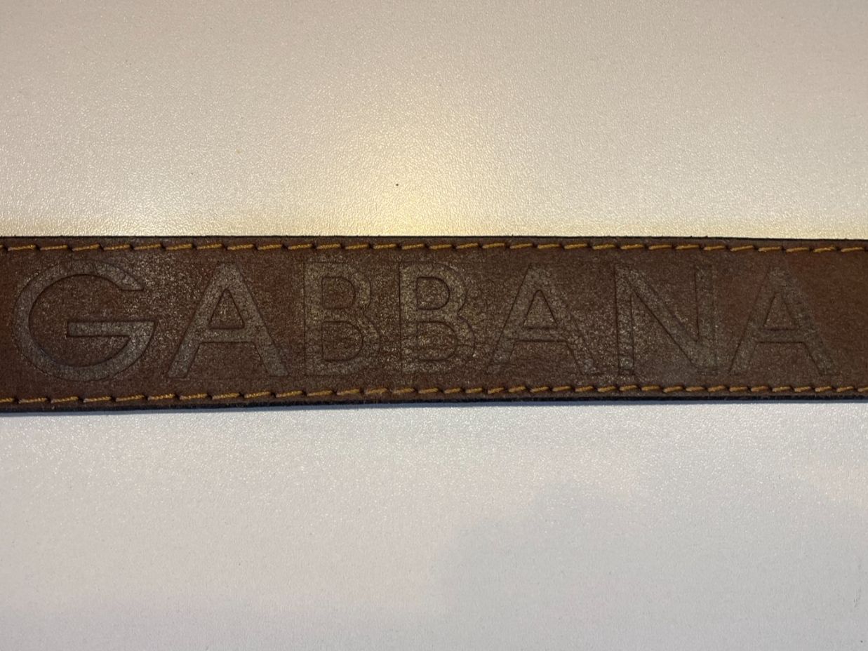 Dolce & Gabbana Cinture: D&C Dolce & Gabbana Ledergürtel – Usato da Frutigen venduto da Baddad 4