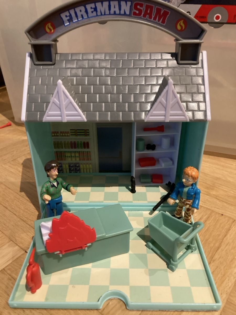Jouets: Sam der Feuerwehrmann Supermarkt zum Mitnehmen, Simba – D'occasion à Umiken par hope2008