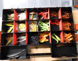Sammlung Kunstköder im Kasten 🎣🐟