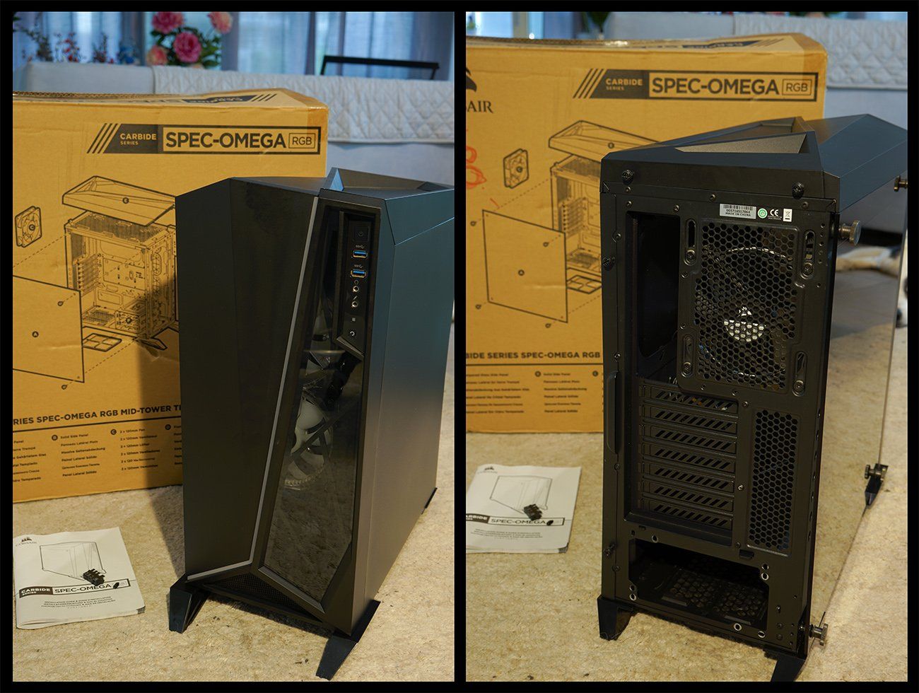 Corsair Custodie: PC Case - Corsair Carbide Spec-Omega RGB – Usato da Locarno venduto da Kira712 1