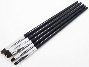 Make-up: 5 Nail Pinsel – Nuovo e nell'imballaggio originale da Matt venduto da nail-door 1