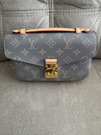 FULL SET - Sac Louis Vuitton Pochette Métis Trianon Grey
