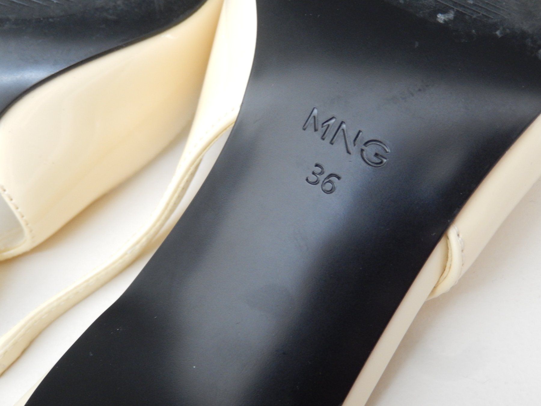 Mango Chaussures femmes: MNG Mango Slingbacks Gr. 36, pastellgelb – D'occasion à Tuggen par vivira 6