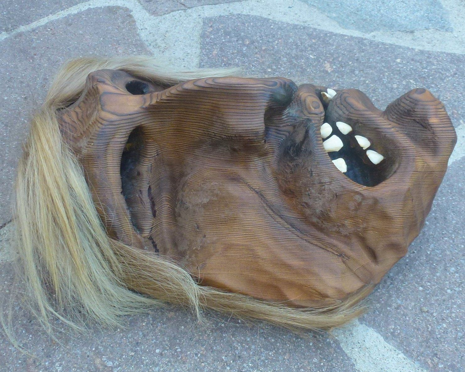 Masken: ++ Wunderschöne grosse geschnitzte Lötschenthaler Maske – Gebraucht aus Walkringen von Casablanca777 3