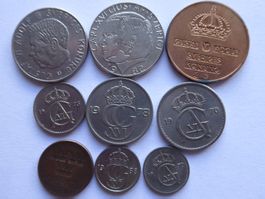 Schwedische Münzen