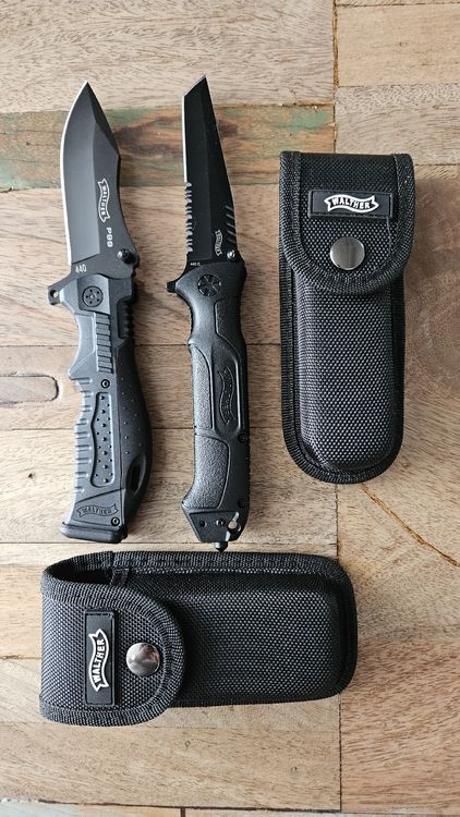 Walther Klappmesser Taschenmesser Sackmesser Kampfmesser (Neu und ...