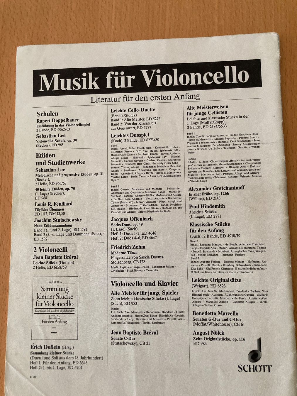 Bücher: Notenheft Cello, leichte Duette und Soli – Gebraucht aus Gelterkinden von froggy80 1