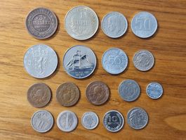 Münzsammlung aus aller Welt, Ideal für Sammler, Lot (D86)