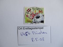 Voll Ort Ersttagsstempel 6454 Flüelen
