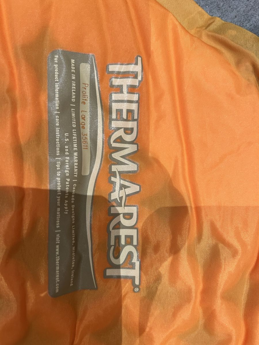 Materassi: Thermarest Matte – Nuovo (secondo la descrizione) da Goldingen venduto da Abalu77
