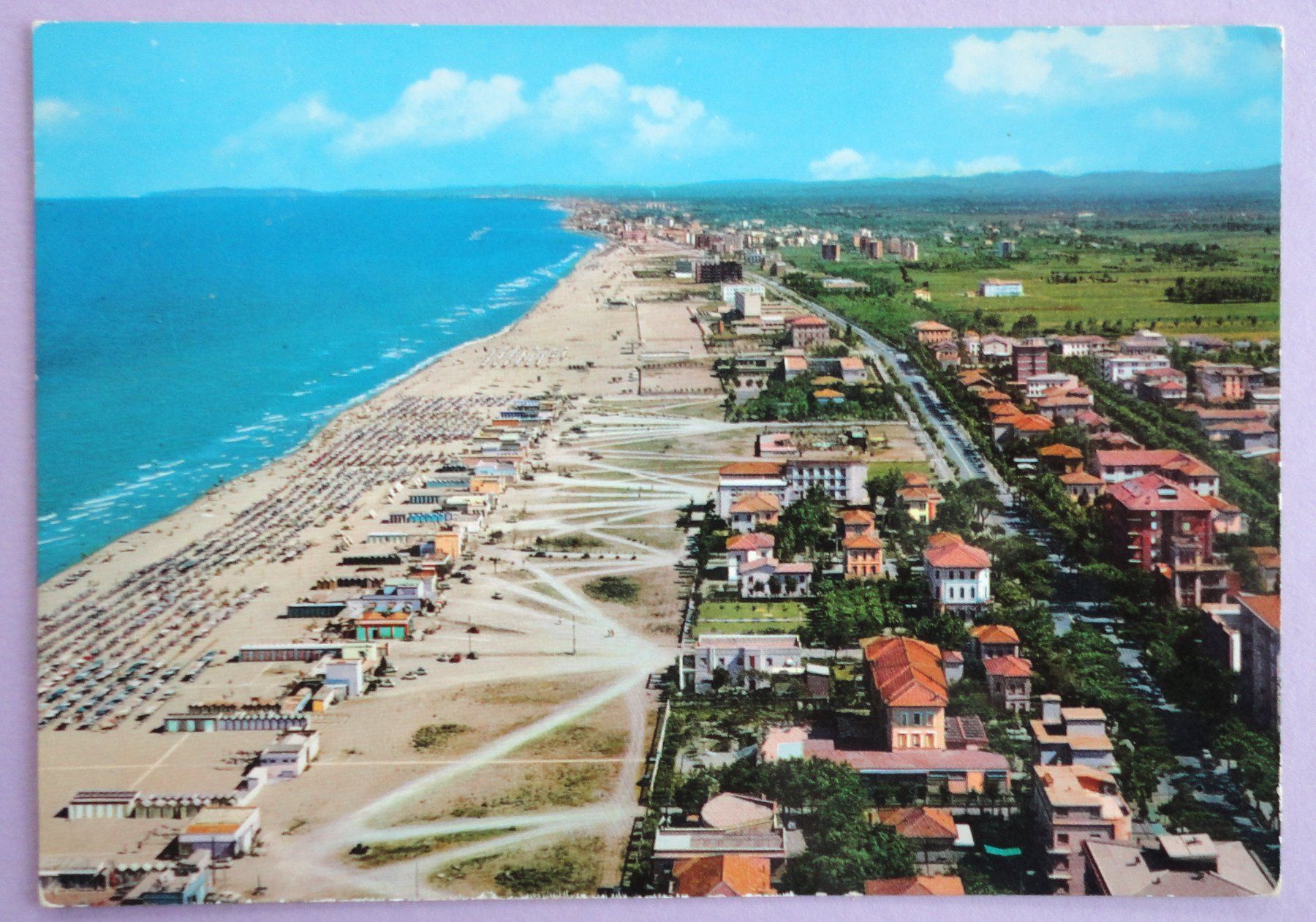 Cartoline postali: Cesenatico - La spiaggia, Riviera Adriatica – Usato da Fétigny venduto da Billy2miny