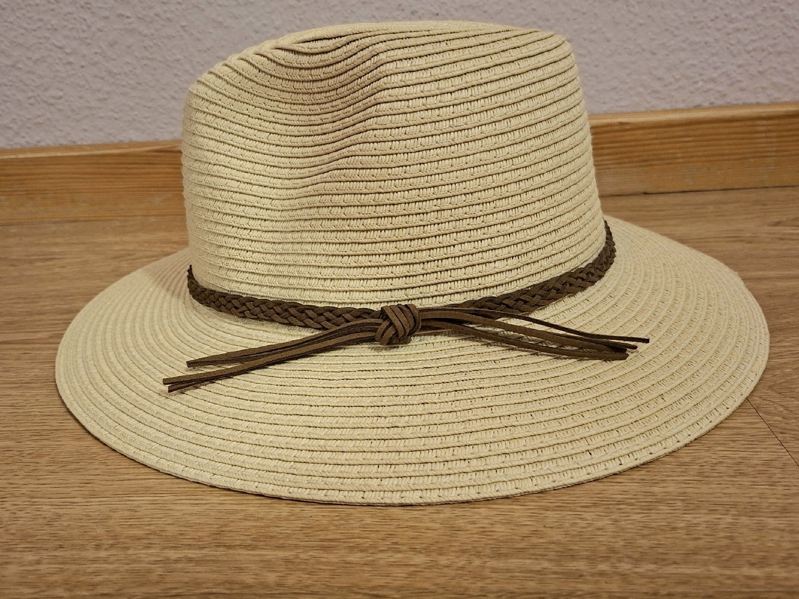 Copricapi, berretti & cappellini: Strohut Beige Grösse M, 100% Papier – Nuovo e nell'imballaggio originale da Egg b. Zürich venduto da kim_a5tx
