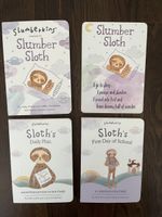 3 Kids Books and Affirmation Card, Slumber Sloth