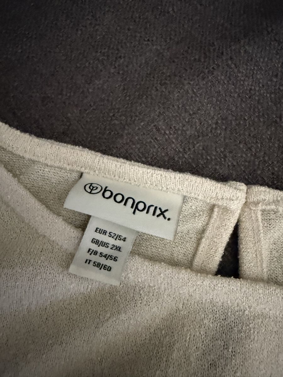 T-Shirts: Maglietta Bonprix Beige – Neu (gemäss Beschreibung) aus Chiasso von pri_yp8y 1