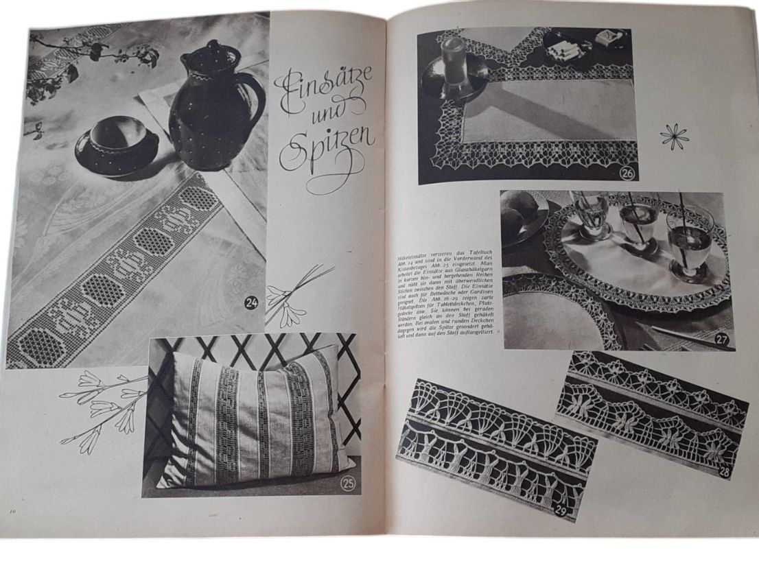 Zeitschriften & Magazine: Kunststrickeln Häkeln - 2 Hefte 1950er – Gebraucht aus Mörschwil von lindaswunderkiste 6