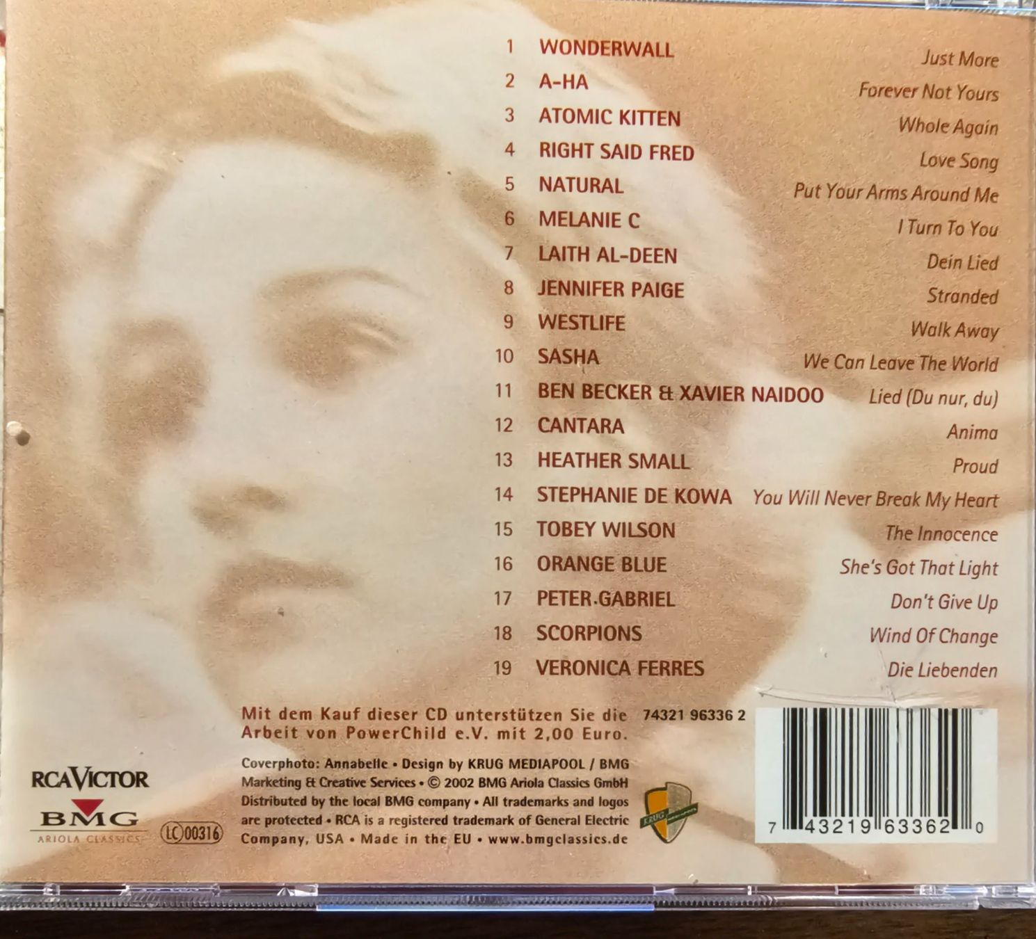 CD: Various – Powerchild: Broken Silence – Usato da Wahlen b. Laufen venduto da Cg10 1