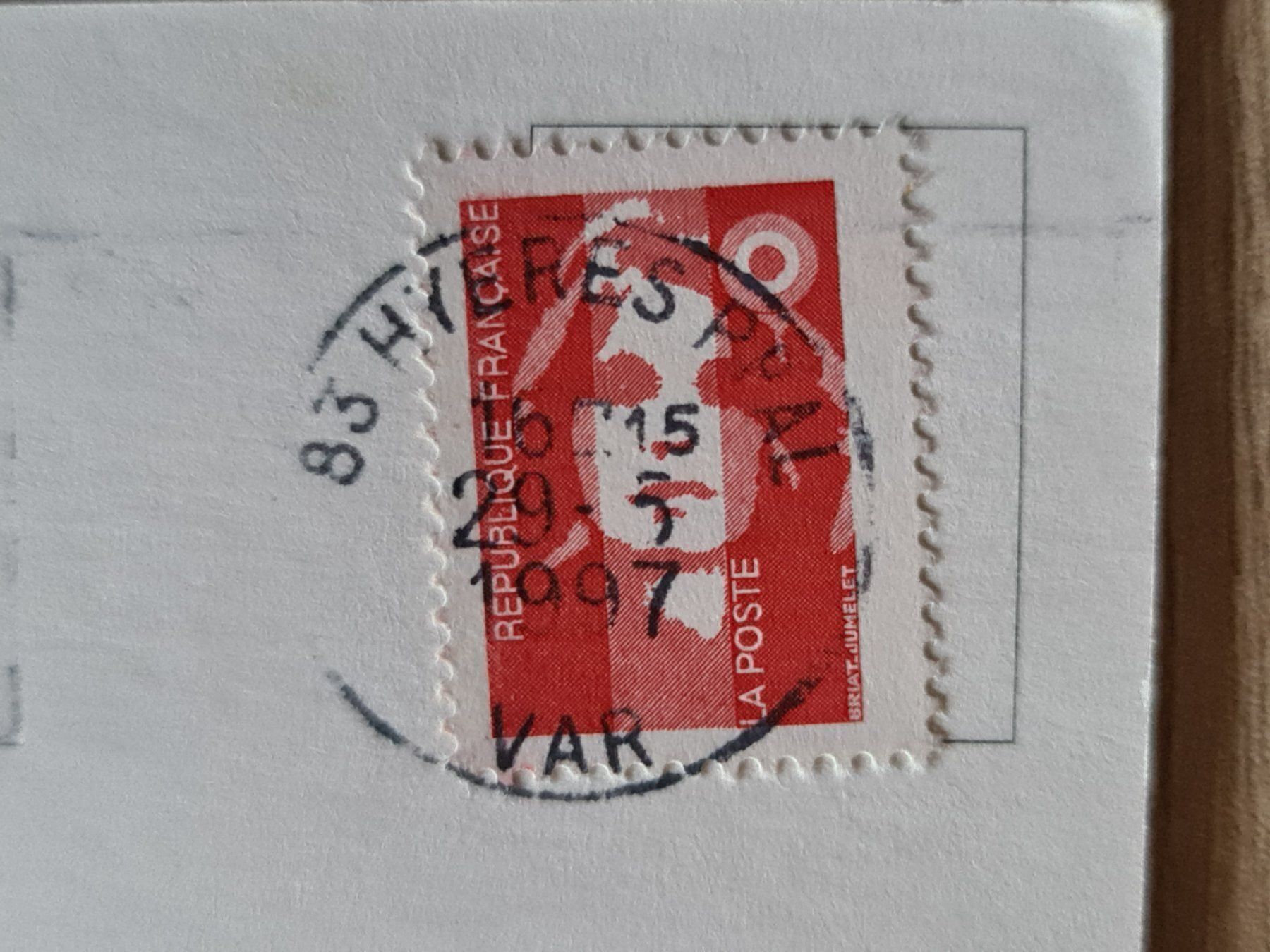 Cartoline postali: Ansichtskarte Hyeres les Palmiers Frankreich – Usato da Dintikon venduto da Vexi 1