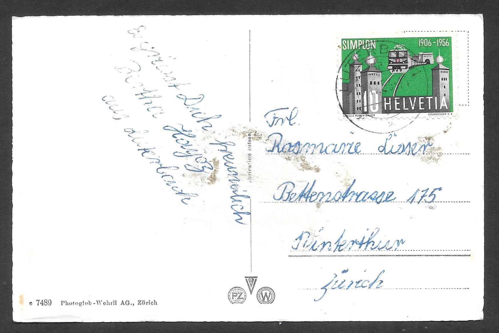 Cartoline postali: Luterbach Gesamtansicht – Usato da Olten venduto da clotaldi 1