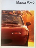 ORIGINAL PROSPEKT | MAZDA MX-5 - TYP NA | AB 02.1990 - DE