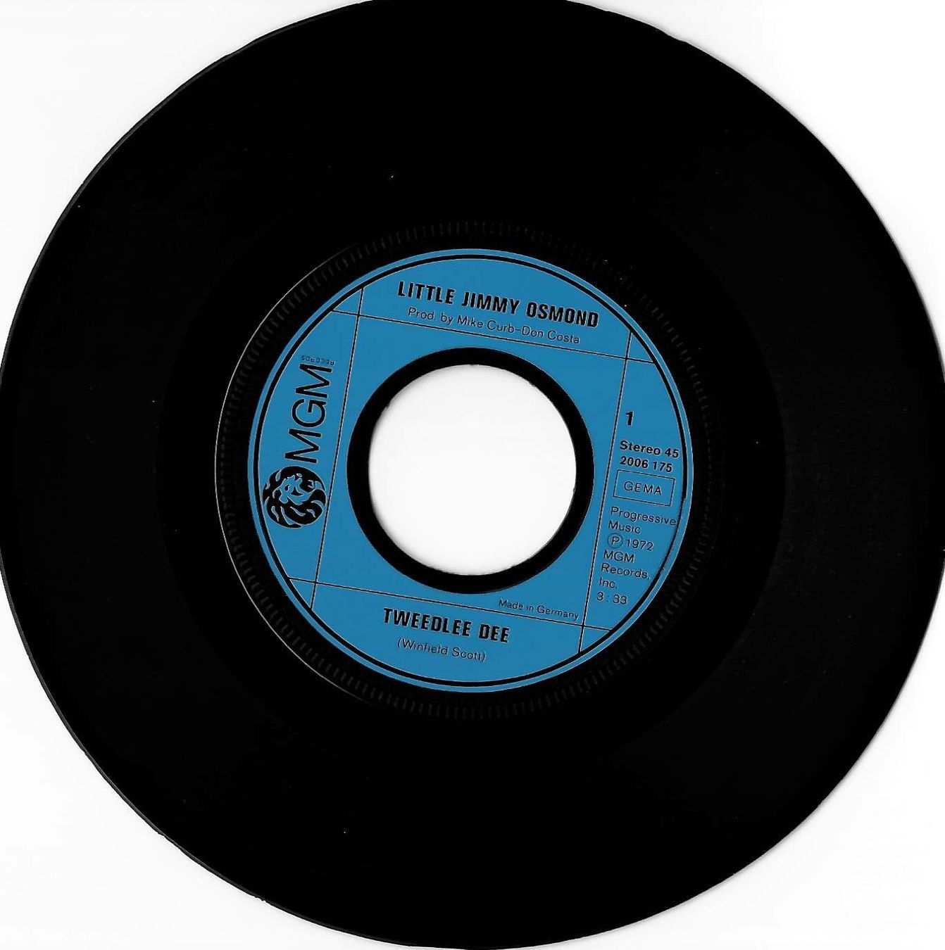 Schallplatten: Little Jimmy Osmond - Tweedlee Dee – Gebraucht aus Goldach von Pw1427 1
