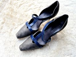 PUMPS USA GYDWOQ 39 NP 420 $ LEDER SCHUHE TOP ZU TASCHE