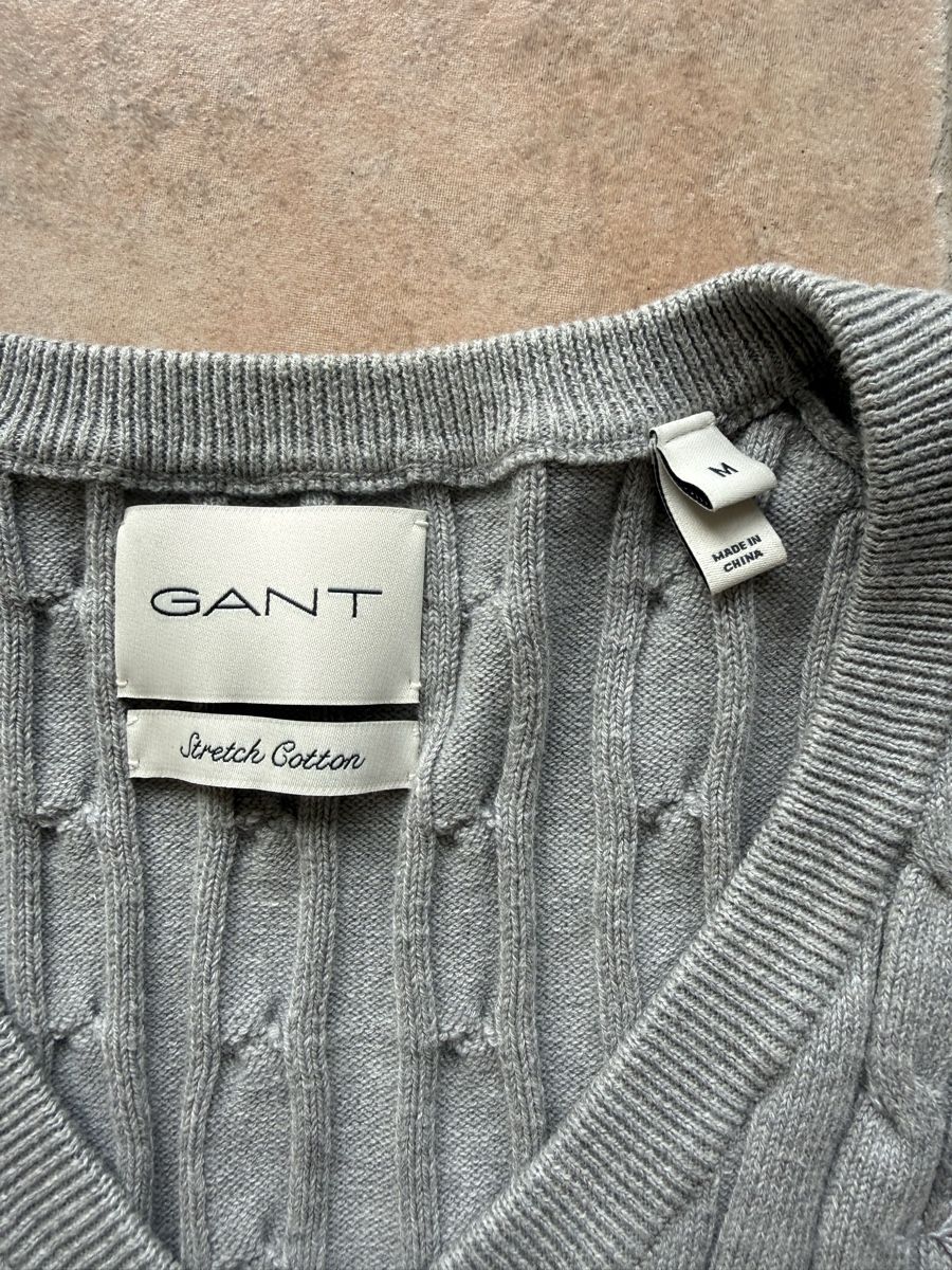 Gant Maglioni & Felpe: Gant Strickpullover Grösse S grau – Nuovo (secondo la descrizione) da Wettswil venduto da alaskabaer 1