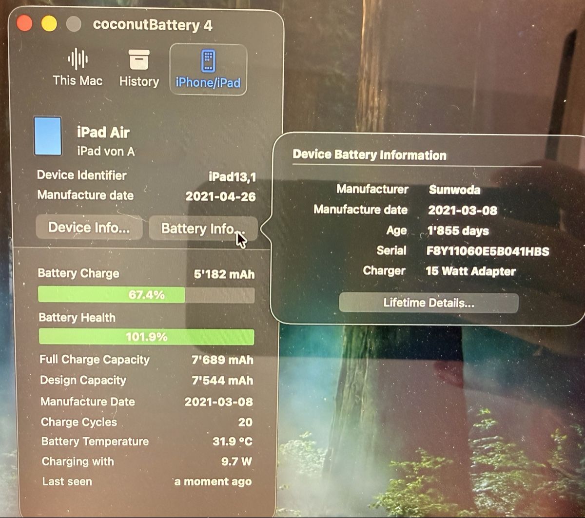 Apple Tablet PC: iPad Air 4 64GB – Usato da Holderbank SO venduto da Bibernelli 4