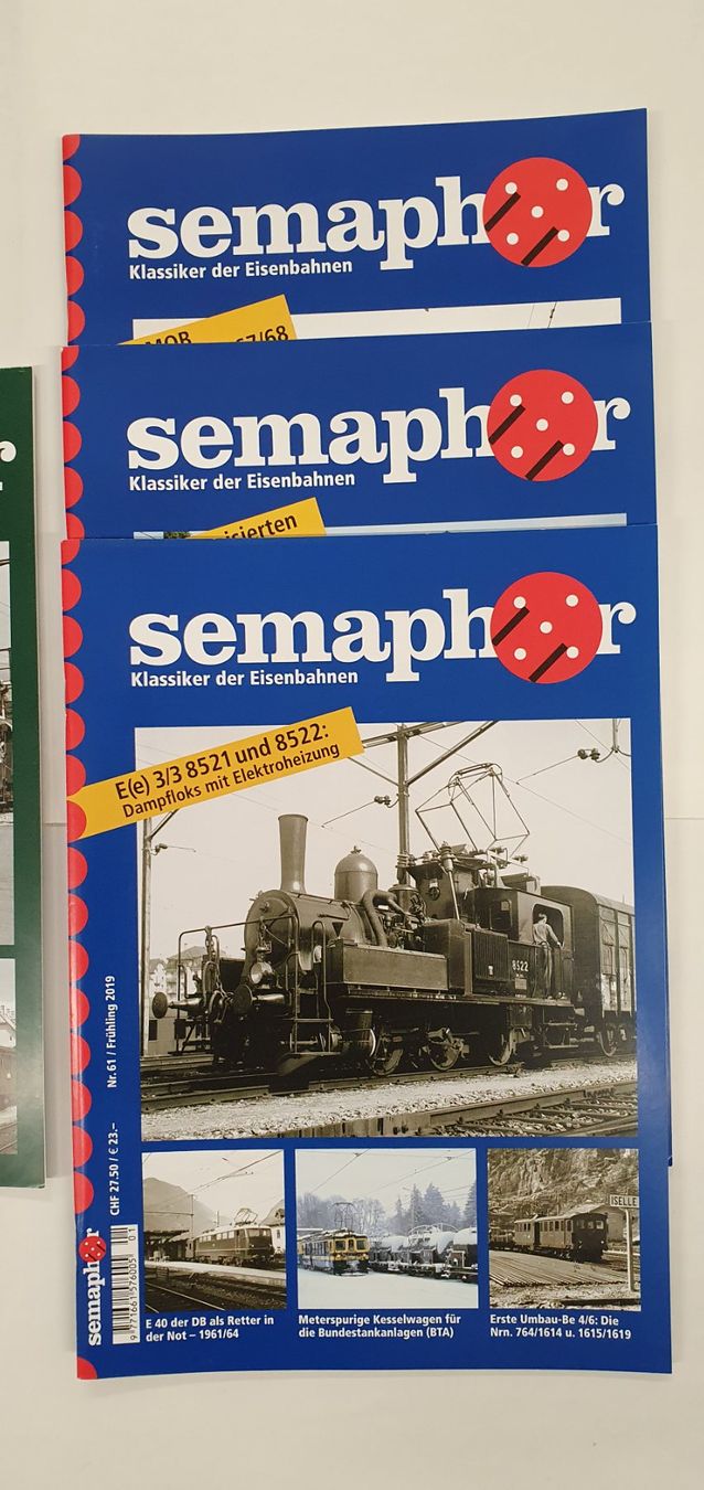 Riviste & Magazine: Semaphor 2019 (3 Hefte) & Sonderausgabe 2019 – Usato da Würenlos venduto da jub_nd5j 1