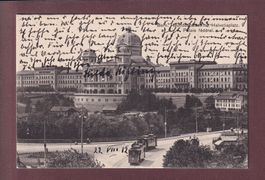 BERN - Bundespalast - Tram - 1912