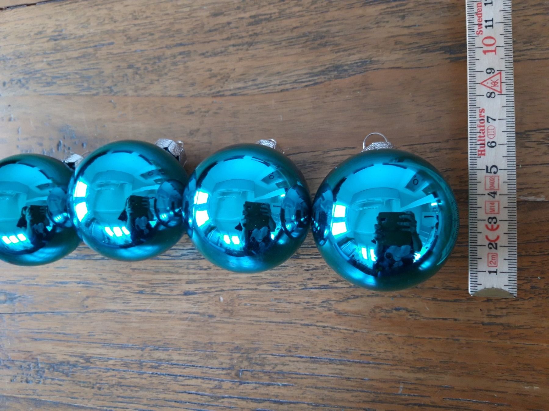 Tutte le decorazioni: 4 grün glanz Glas Weihnachtskugel Christbaumschmuck – Usato da Feuerthalen venduto da tanatha_st 2