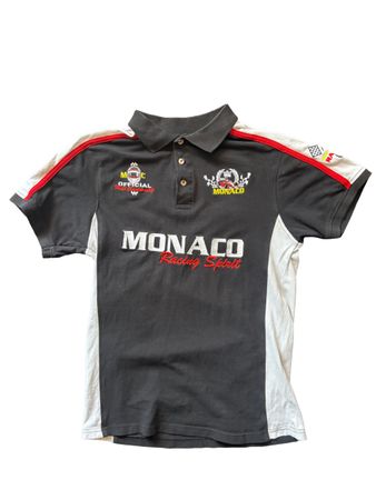 MONACO Racing Polo Shirt, Summer Style, Size Medium