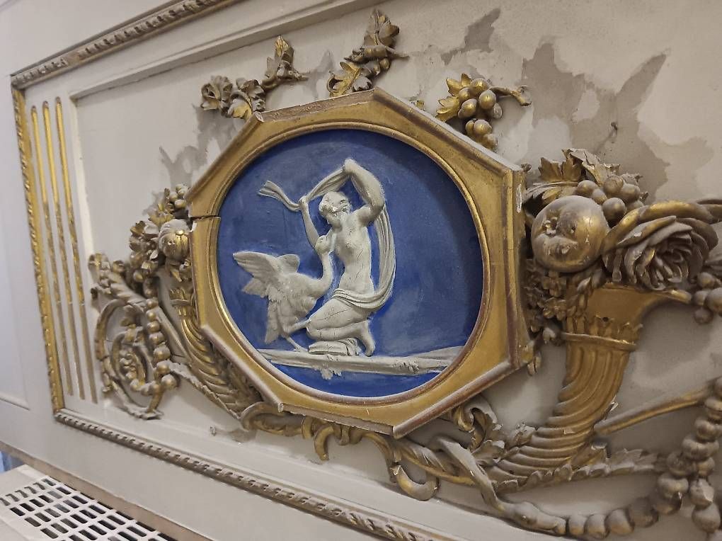 Tableaux: Boiserie peinte 19ème – D'occasion à Avully par lecomtedogoz 2