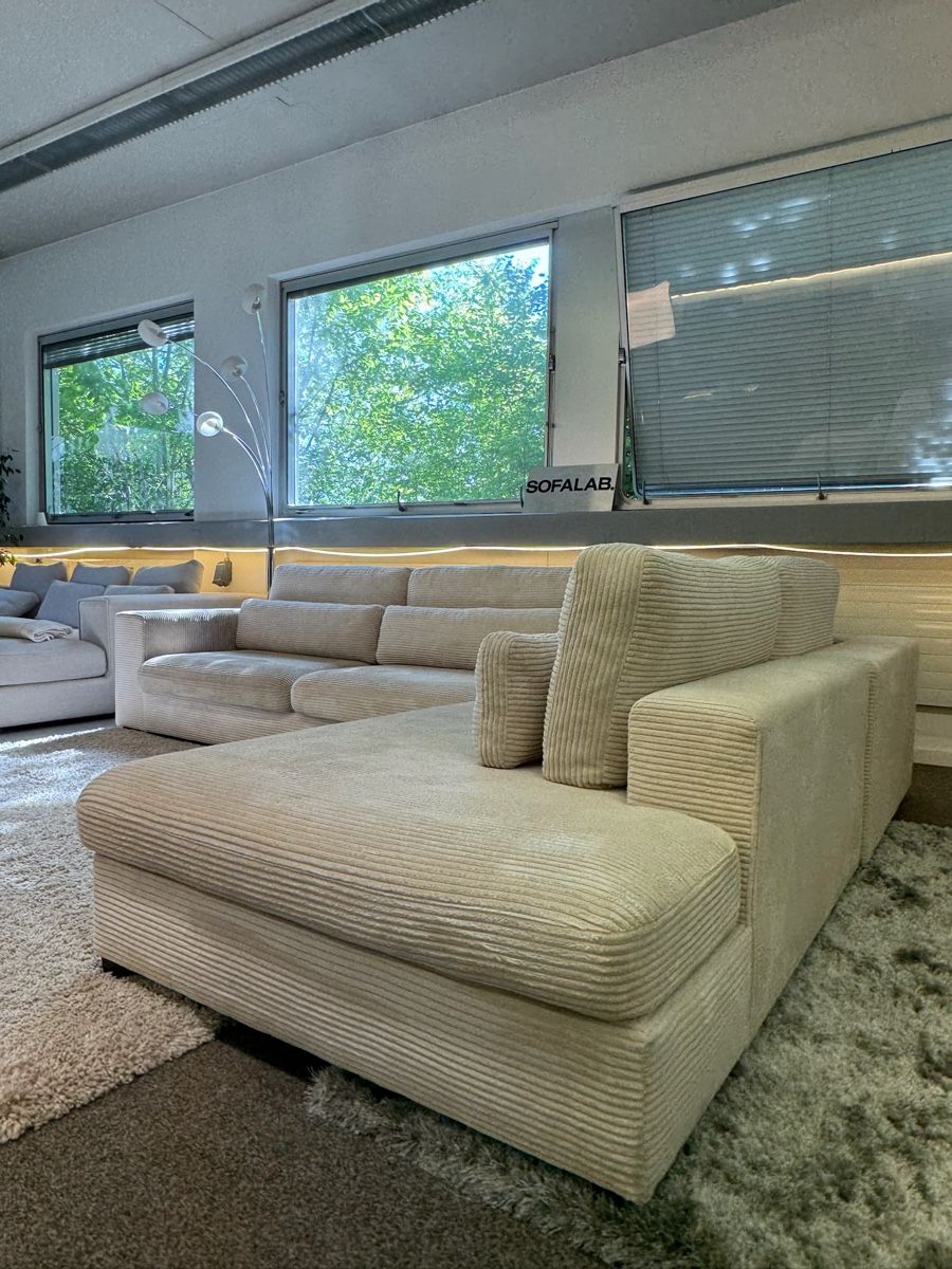 Pfister Divani: Ecksofa beige von Pfister Johan Jakob – Usato da Fehraltorf venduto da Sofalab.swiss 1
