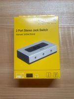 Delock 2-Port Stereo Jack Umschalter 3.5 mm