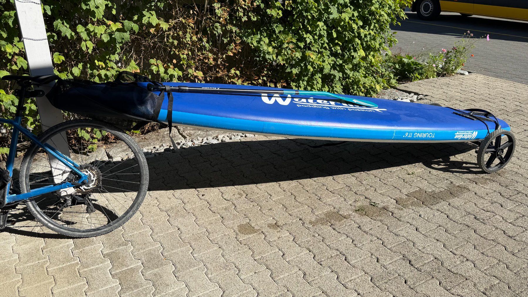 Rimorchi: Carrier SUP - EVOLUTION Paddle Board Bike Trailer – Usato da Aesch LU venduto da HSchnitzler