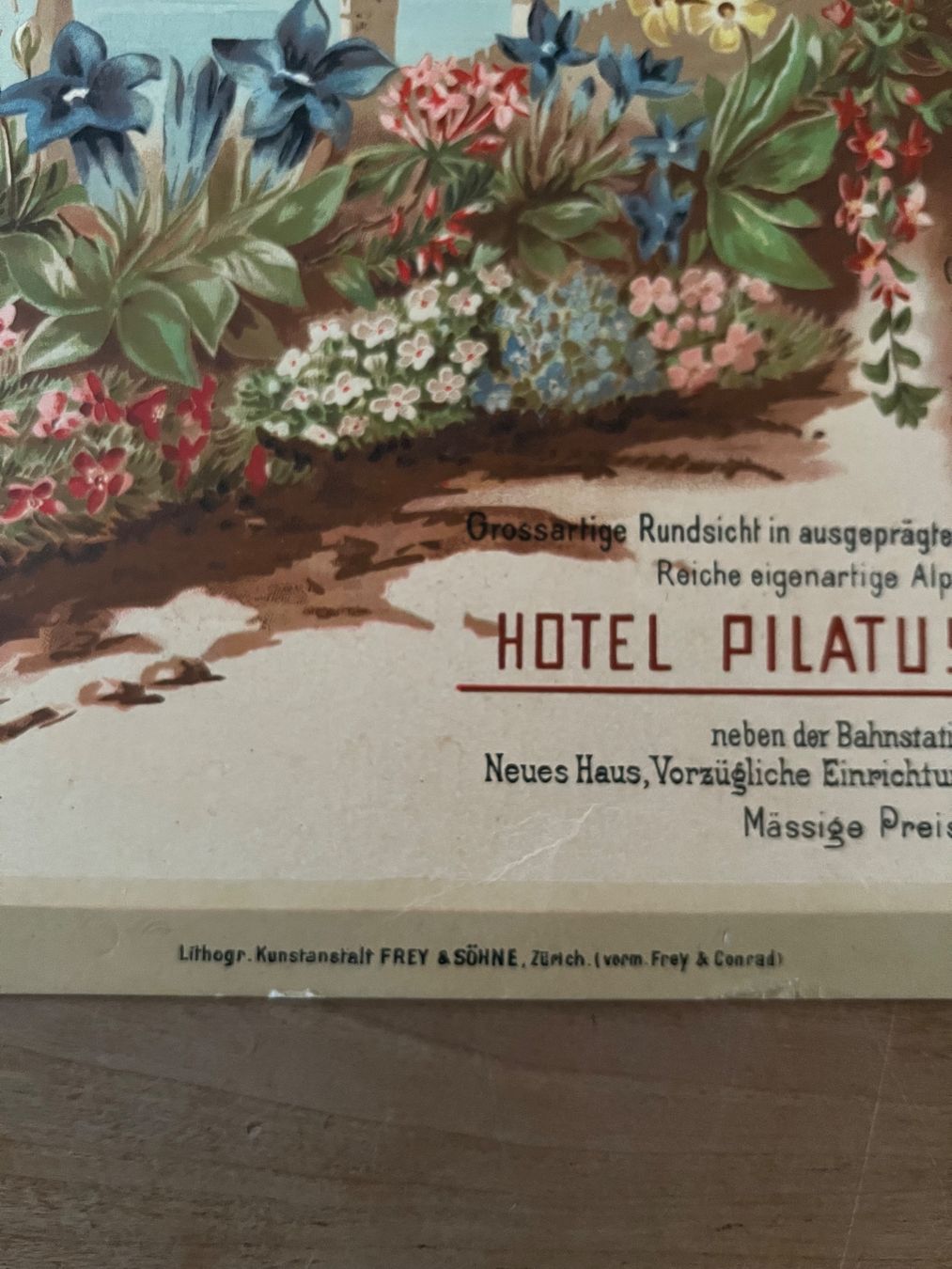 Grafica & Litografie: Plakat Pilatus Lithografie – Usato da Luzern venduto da mintcar 1