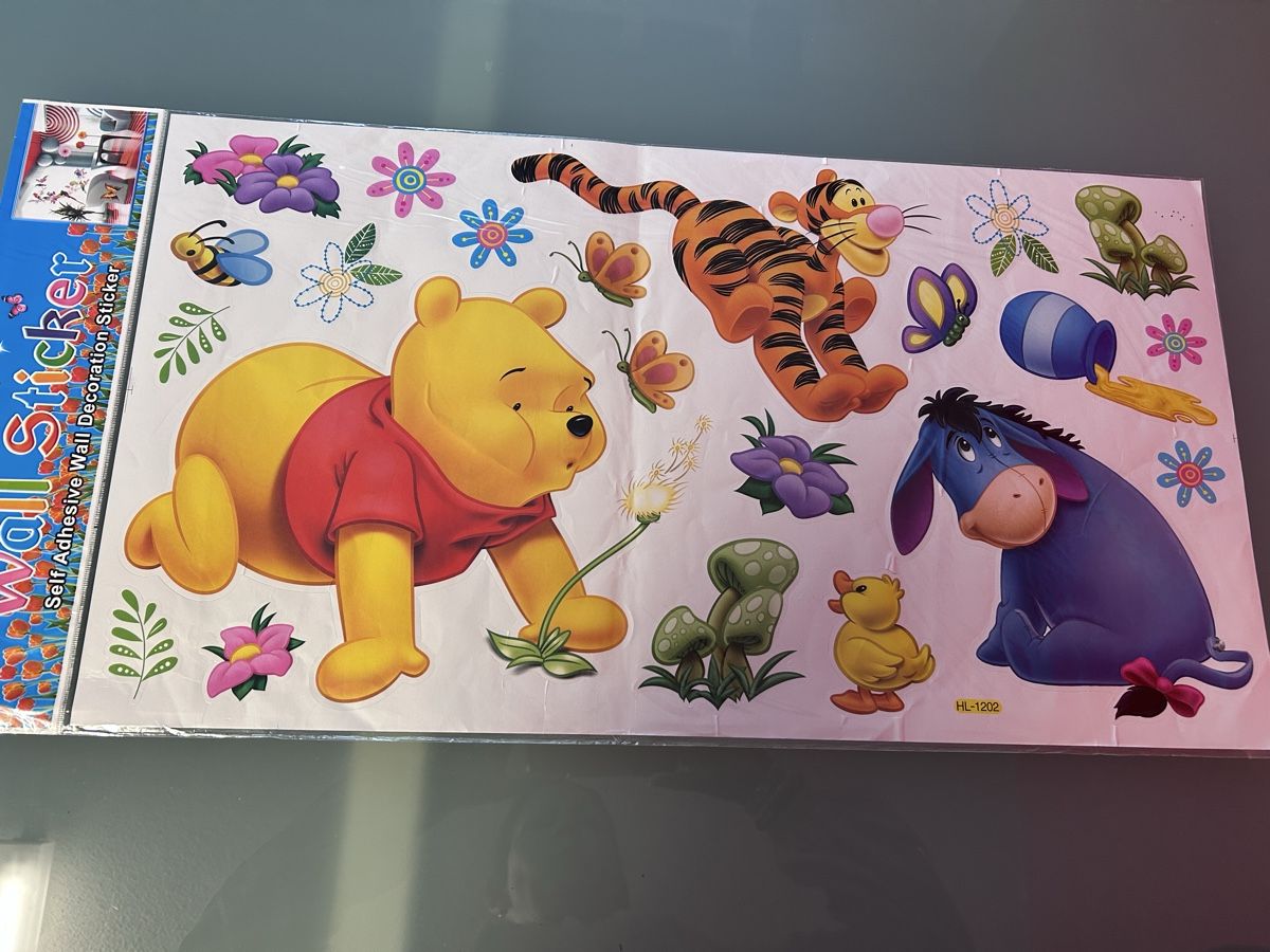 Aufkleber: Winnie the Pooh Wandsticker – Neu und originalverpackt aus Siebnen von Diit