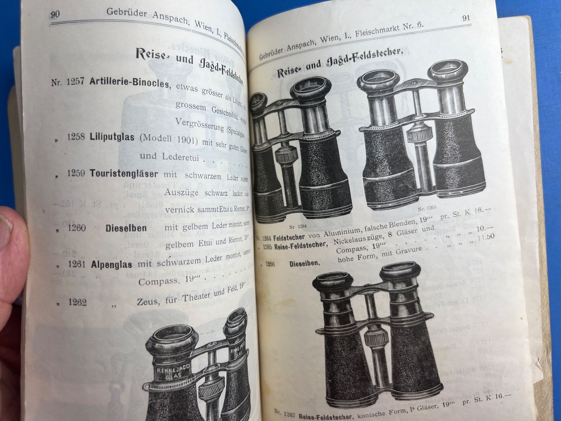 Libri: Preis Katalog Optische Waren Ansbach Wien – Usato da Unterengstringen venduto da Gustav03 5