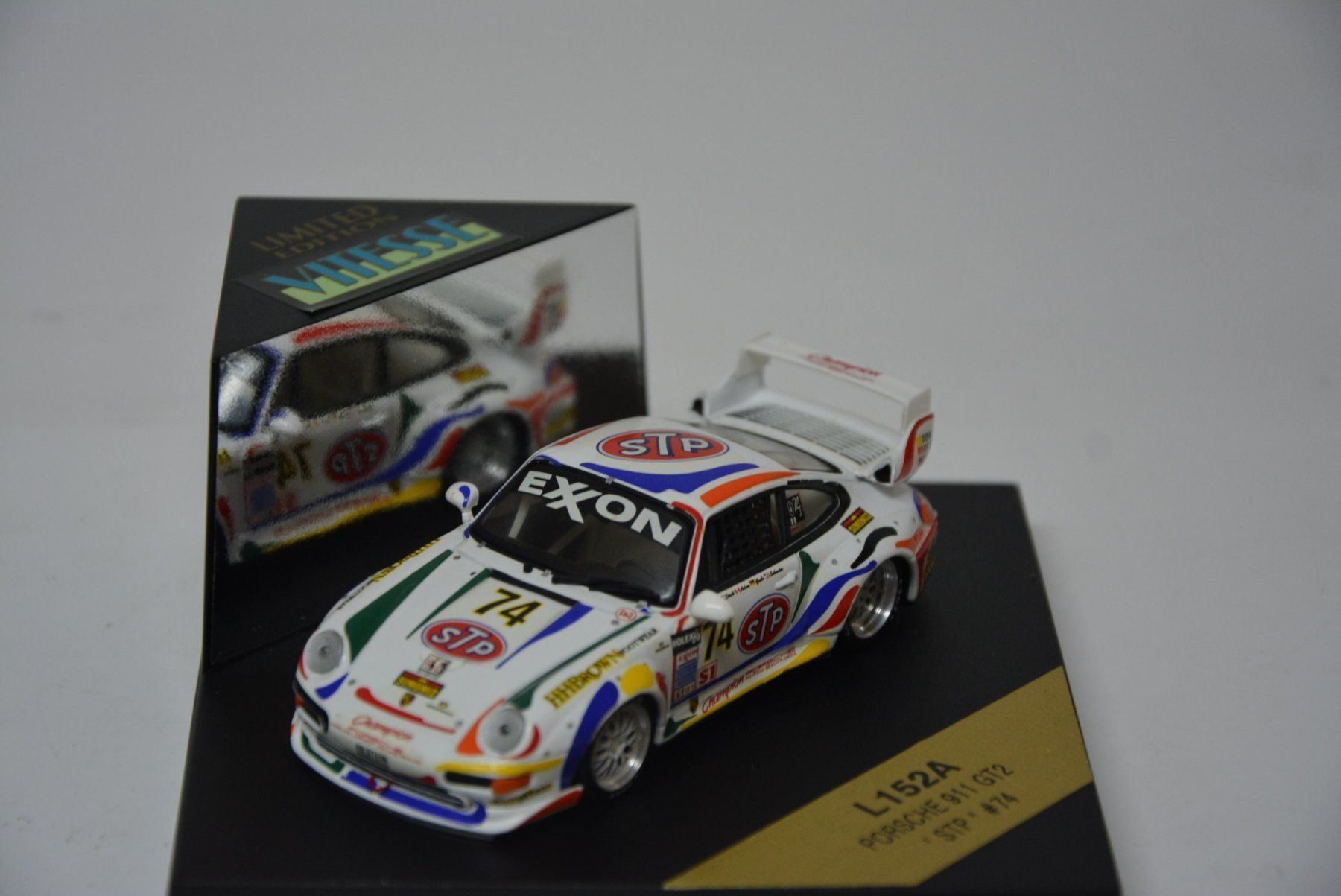 Porsche Modellini d'auto: Porsche 911 GT2 " STP " #74  , 1:43 – Nuovo (secondo la descrizione) da Goldach venduto da Feivel9 2