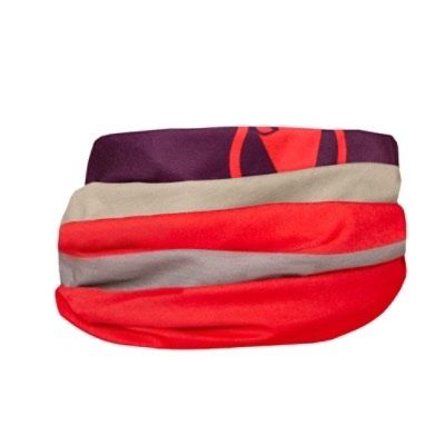 Endura, Multitube-Halsschlauch, ROT-BEIGE, Grösse Onesize