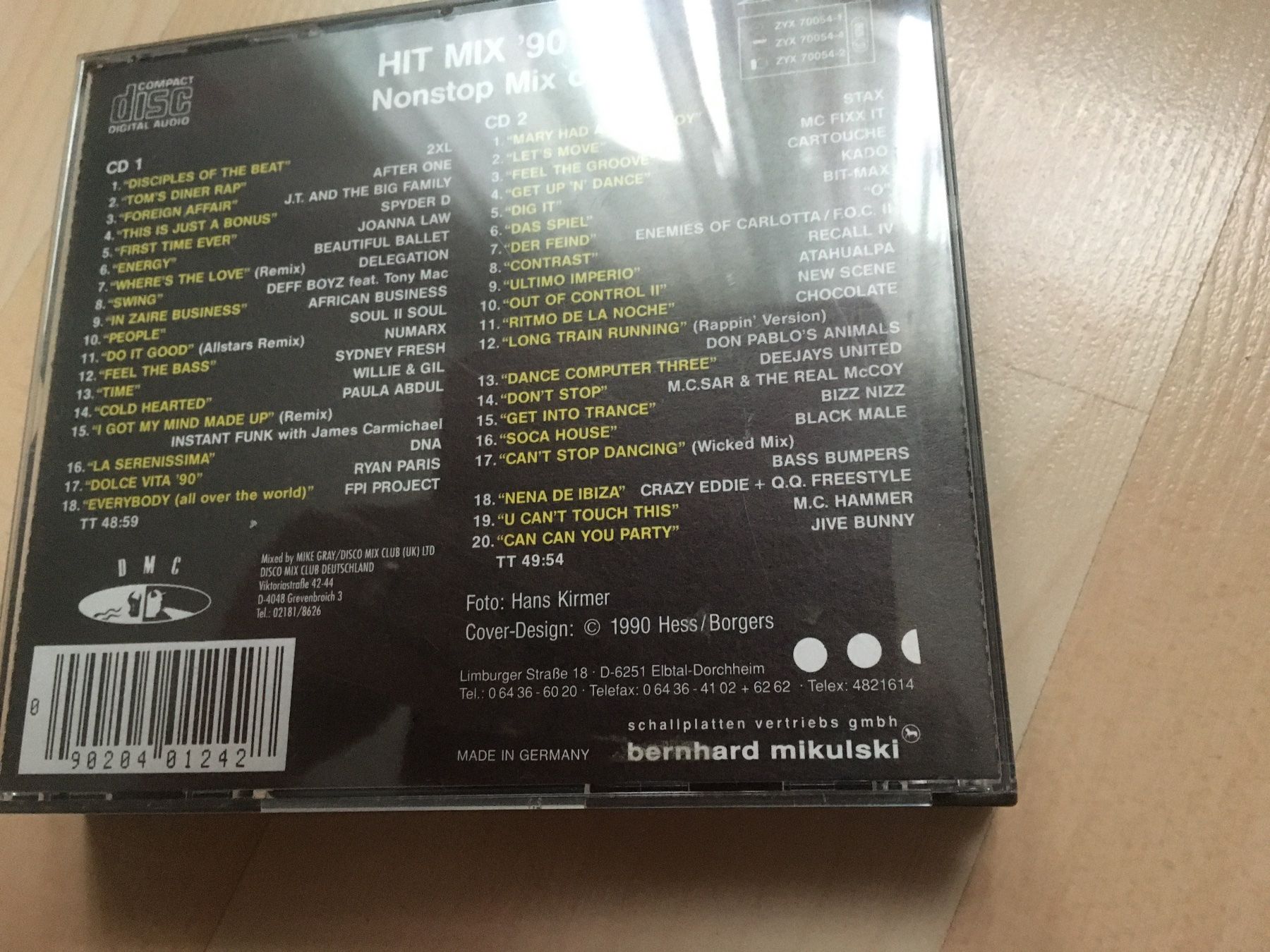 CD: Hit Mix 90/91 2 CDs – Usato da Oberurnen venduto da Numi2000 1